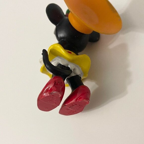 Vtg 1984 Minnie Mouse Bully Suction Cup Figure Disney Toy - Picture 15 of 16